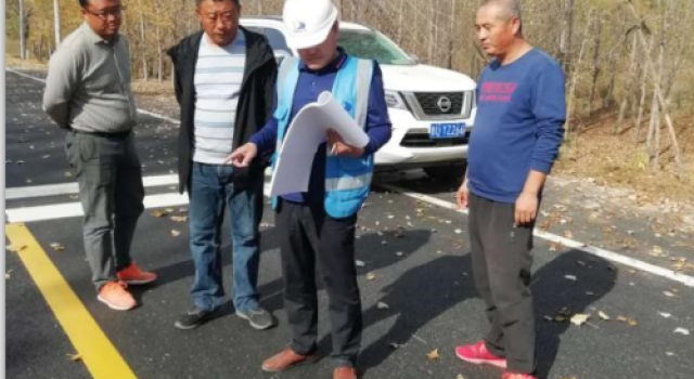 莱西市“四好农村路”集中攻坚（2020年）二期工程附属工程和交通工程陆续展开施工