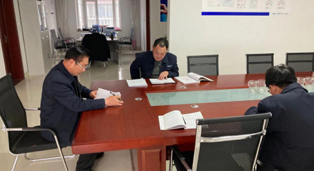 莱西市“四好农村路”三标段驻地监理处组织学习《竣工资料整理办法》